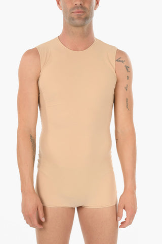 MM10 Back Closure Zip Sleeveless Body