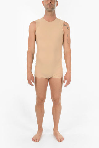 MM10 Back Closure Zip Sleeveless Body