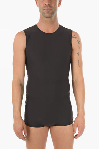 MM10 Back Closure Zip Sleeveless Body