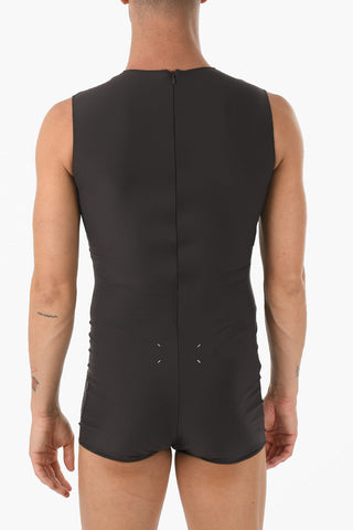 MM10 Back Closure Zip Sleeveless Body