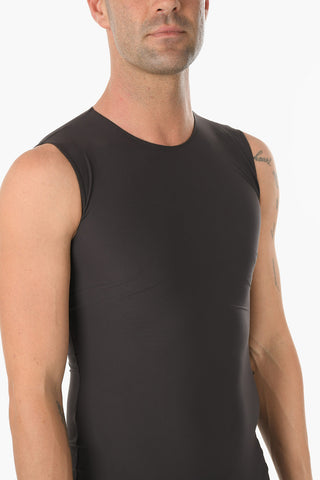 MM10 Back Closure Zip Sleeveless Body