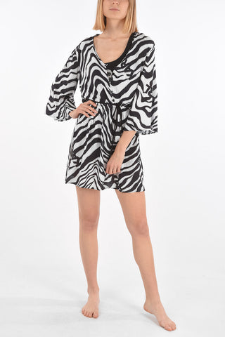 V-Neck ZEBRA Sarong