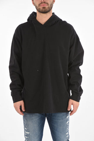 Y-3 YOHJI YAMAMOTO Hooded Sweatshirt with Logo Print