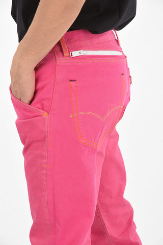 LEVI'S 20cm printed 5 pockets 501 jeans L32