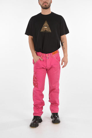 LEVI'S 20cm printed 5 pockets 501 jeans L32