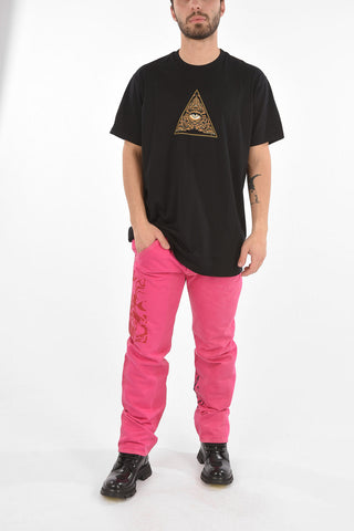 oversized t-shirt with print on the front