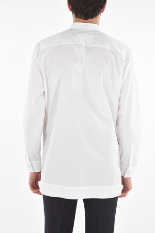 MM10 Faux Standard Collar Cotton Shirt