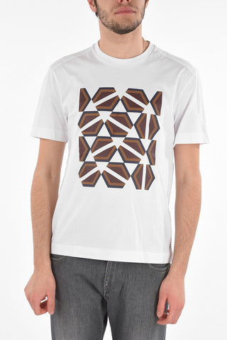 CC COLLECTION Crew Neck POLCRT Printed T-Shirt