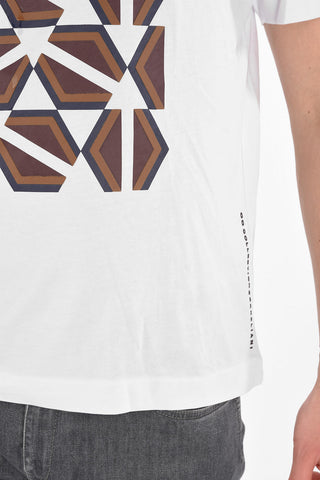 CC COLLECTION Crew Neck POLCRT Printed T-Shirt