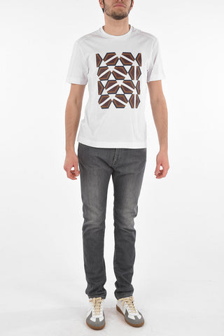CC COLLECTION Crew Neck POLCRT Printed T-Shirt