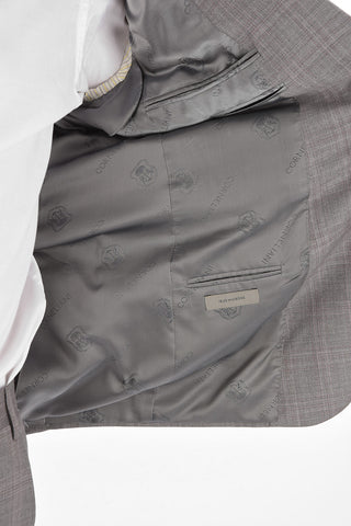 Vrigin Wool ACADEMY Suit with Notch Lapel