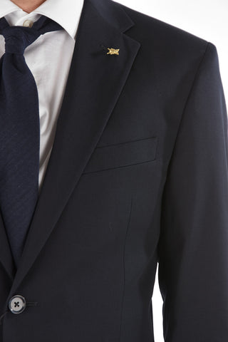 CC COLLECTION Abito RIGHT in misto Cotone con Iconica Spilla Coleottero