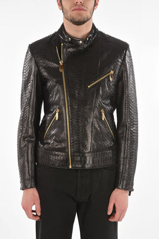 HOMME Decentralized Zip PYTHON CAR Python Jacket