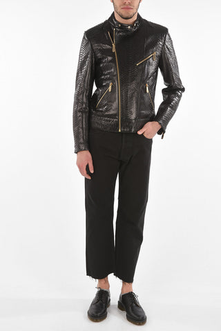 HOMME Decentralized Zip PYTHON CAR Python Jacket