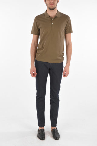 ID 3 Button Cotton Polo