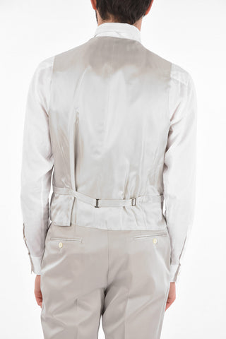 CC COLLECTION abito REFINED tre pezzi con gilet due spacchi revers classico