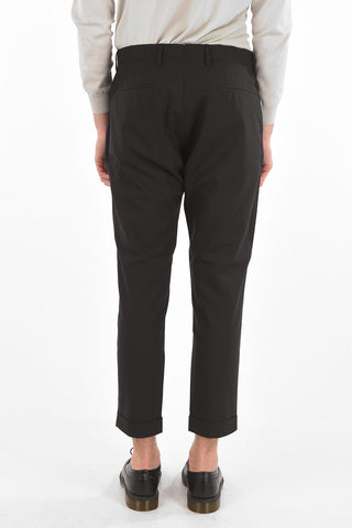 CC COLLECTION virgin wool RESET single pleat pants