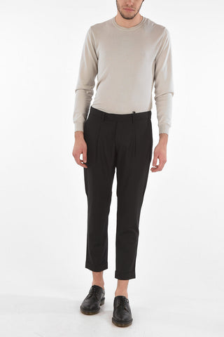 CC COLLECTION virgin wool RESET single pleat pants