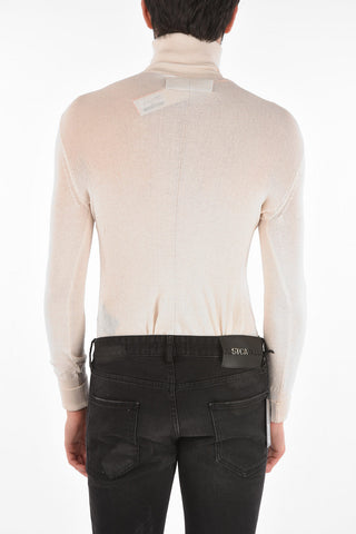 Viscose CTNMB Long Sleeve Bodysuit with Turtleneck