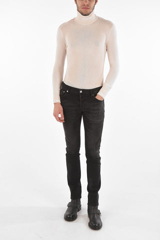 Viscose CTNMB Long Sleeve Bodysuit with Turtleneck