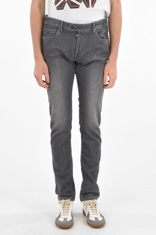 ID Jeans Regular Fit con Tasca Posteriore Ricamata