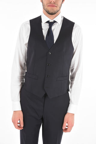 3-Piece CERIM.ACADEMY Suit with Peak Lapel