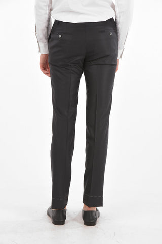 striped virgin wool CERIM.ACADEMY 3 piece waistcoat suit