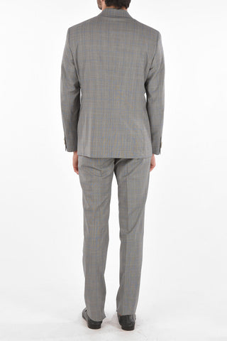 CC COLLECTION 2 Button RIGHT Windowpane Check Suit