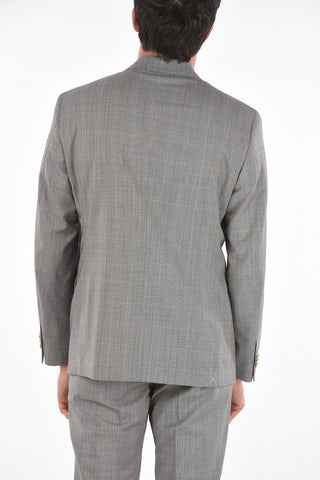 CC COLLECTION 2 Button RIGHT Windowpane Check Suit
