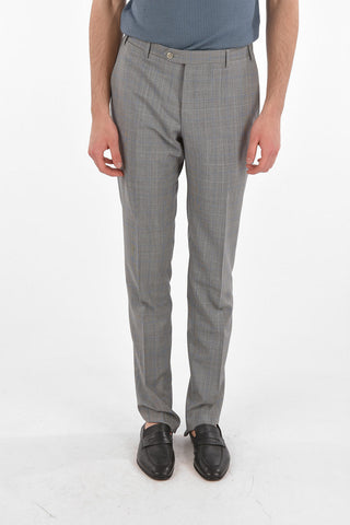 CC COLLECTION 2 Button RIGHT Windowpane Check Suit