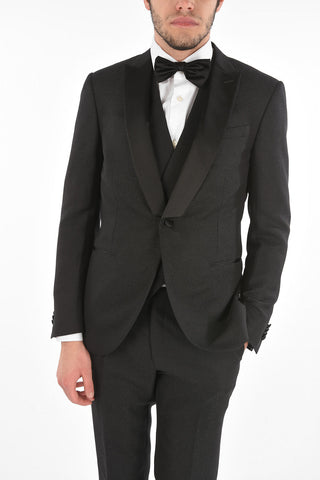 Lurex CERIMONY ACADEMY 3-piece Suit with Satin Lapel