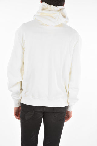 Embroidered Logo Cotton Hoodie