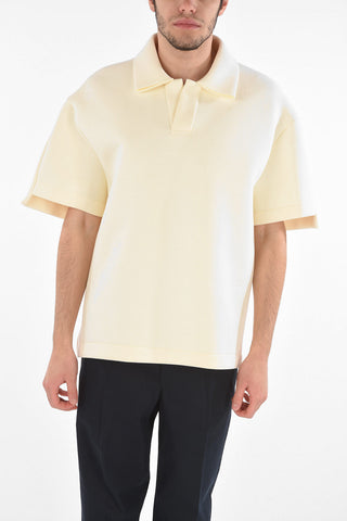 MM14 Cotton Jersey Oversized Polo