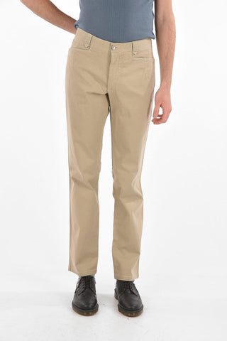 ID jetted pocket belt loops cotton stretch IDENTITY trousers