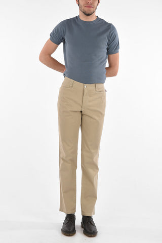 ID jetted pocket belt loops cotton stretch IDENTITY trousers