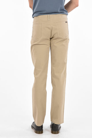 ID jetted pocket belt loops cotton stretch IDENTITY trousers
