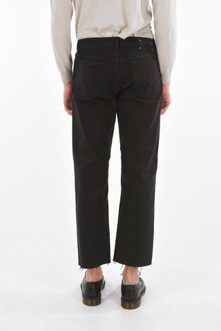 MM10 5 Pocket Raw Cut-edged Denims
