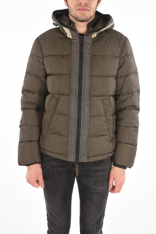 Jetted Pocket CAINNECH Full Zipped Down Jacket