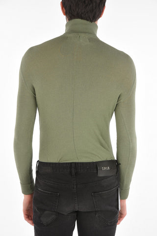 Viscose CTNMB Long Sleeve Bodysuit with Turtleneck