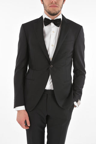 Peak Lapel CERIM.ACADEMY Virgin Wool Suit