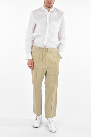 MM10 Pantaloni 3 Tasche in Cotone con Coulisse