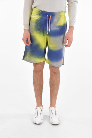 tie dye effect COUNTY3000 shorts