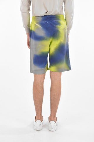 tie dye effect COUNTY3000 shorts