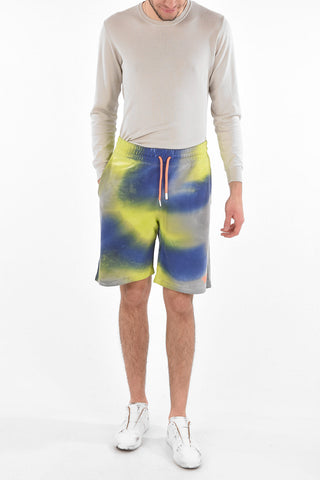 tie dye effect COUNTY3000 shorts
