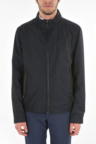 ID Front Zipped Nylon Windbreaker