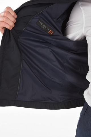 ID Front Zipped Nylon Windbreaker