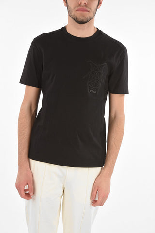CC COLLECTION Crew Neck POLCRT Printed T-Shirt