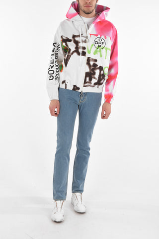 Giubbotto Hoodie GORETEX con Stampa
