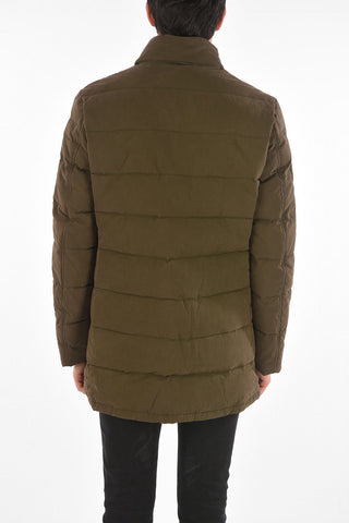 Flap Pocket Over-Sized CERDIC Down Jacket