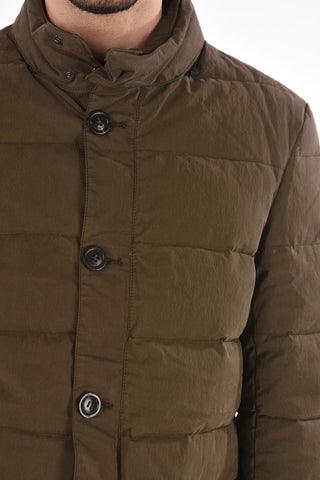 Flap Pocket Over-Sized CERDIC Down Jacket